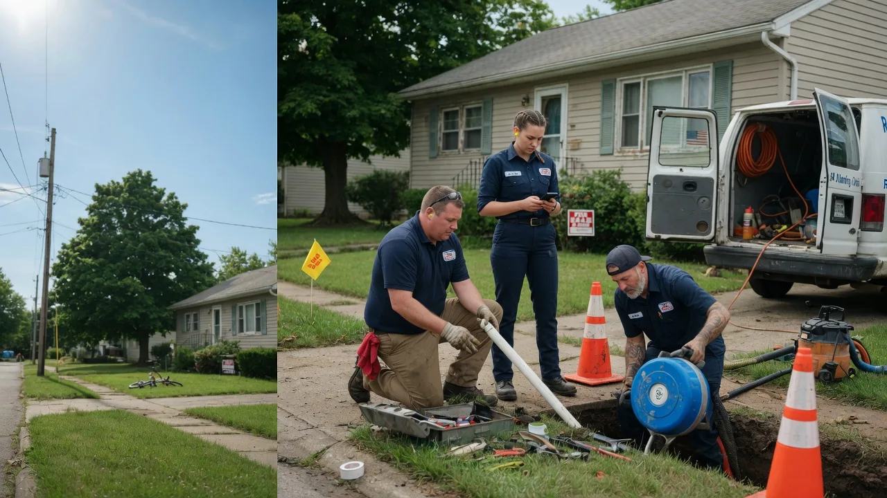 Sewer Line Repair in Sandwich, IL near me